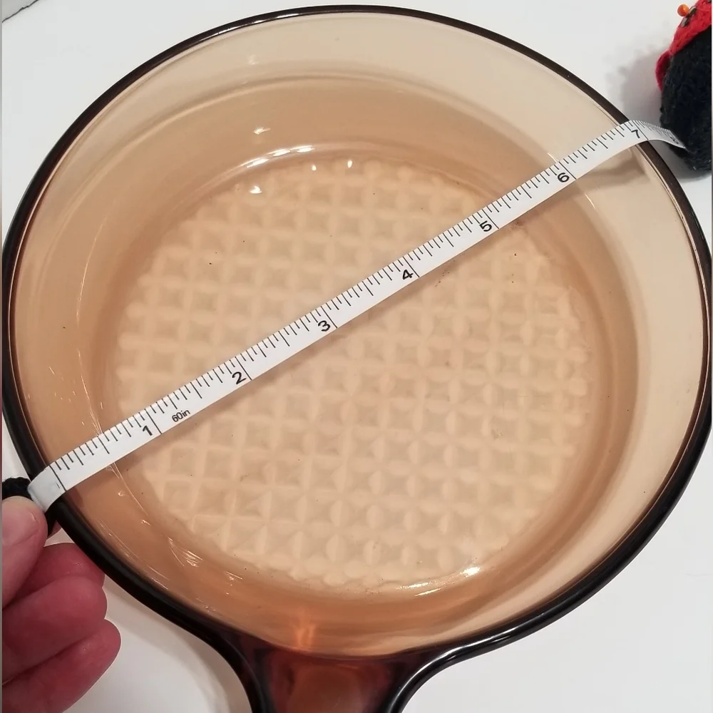 Vision Corning Frying Pan Skillet Waffle Bottom